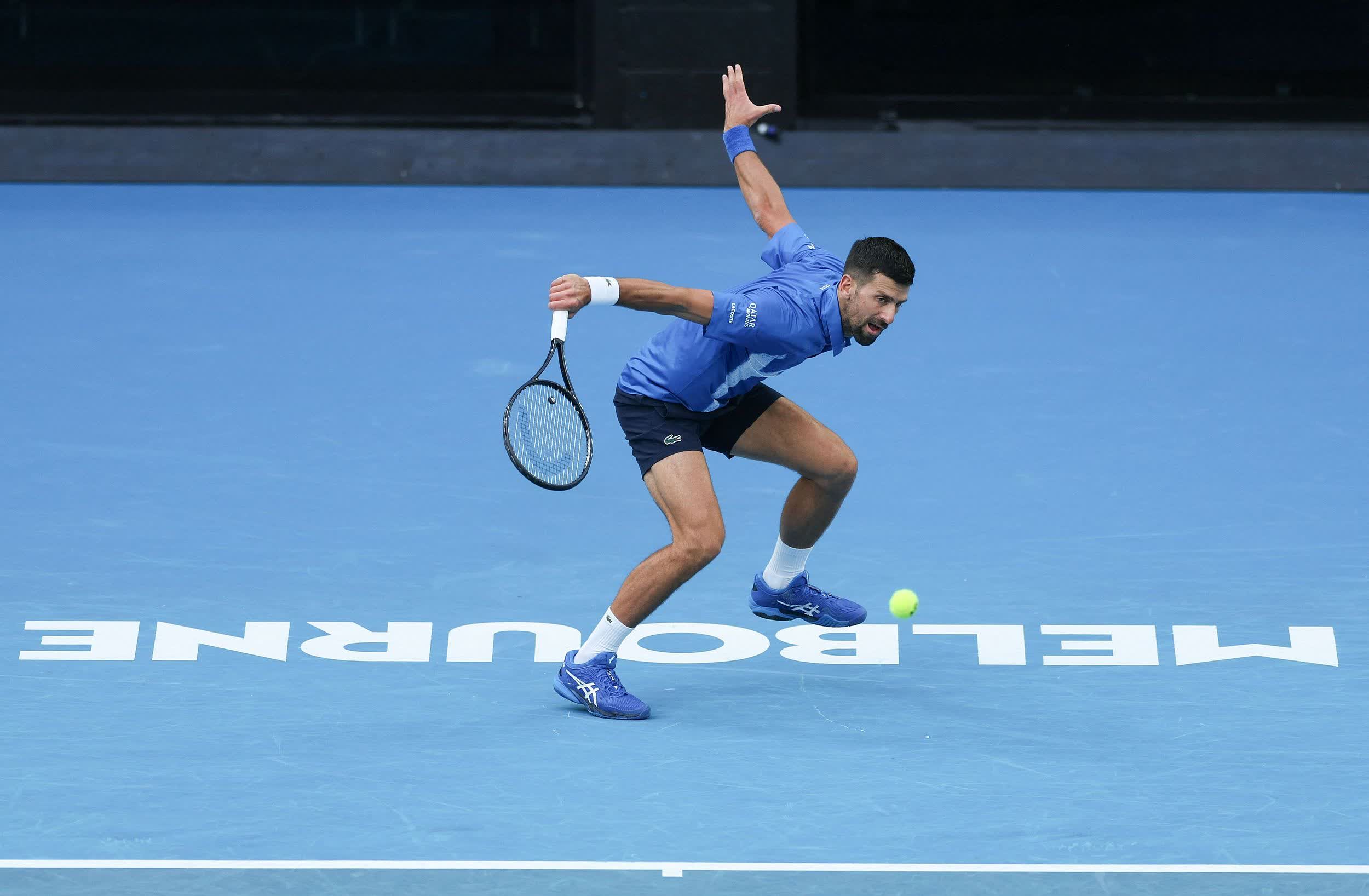 包含法国网球队横扫美国网球队，德约科维奇高光表现的词条