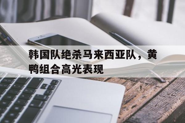 开云平台-韩国队绝杀马来西亚队，黄鸭组合高光表现的简单介绍